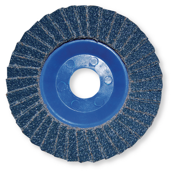 Disc abraziv zirconiu-corindon nylon plat Ø 125 P60